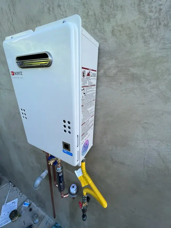 Tankless water heater installation for Ambridge homes